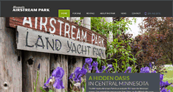 Desktop Screenshot of airstreampark.com